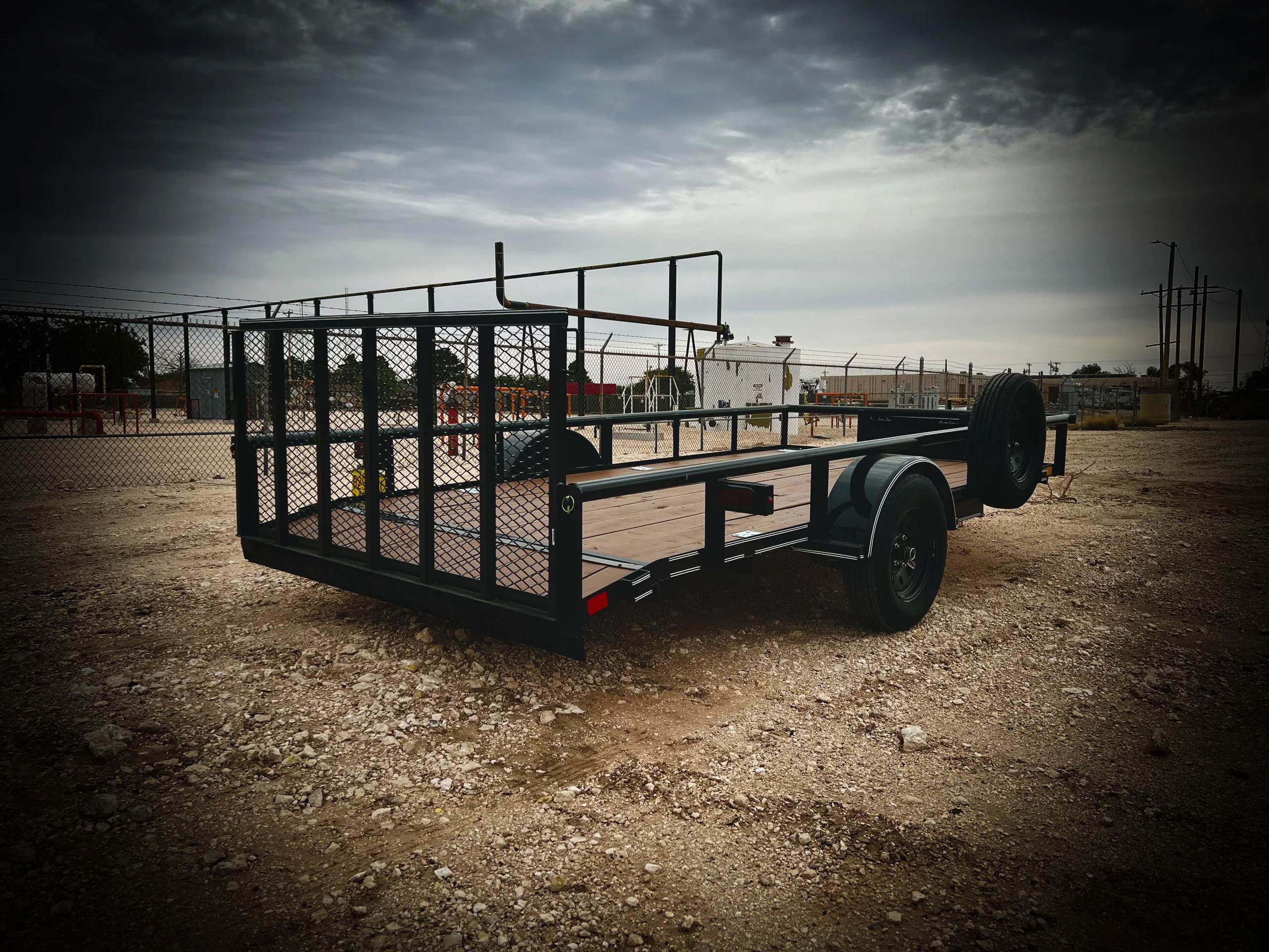 6.5' x 14' Utility Trailer rental view 2 - trailer rental in Hobbs NM
